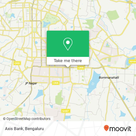 Axis Bank map