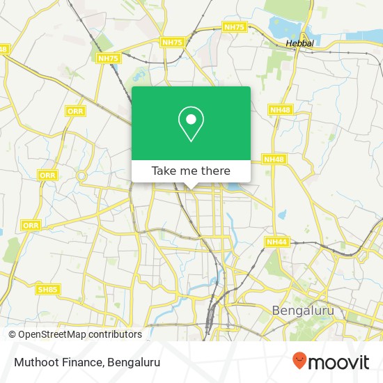 Muthoot Finance map