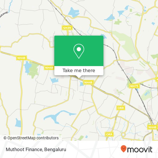 Muthoot Finance map