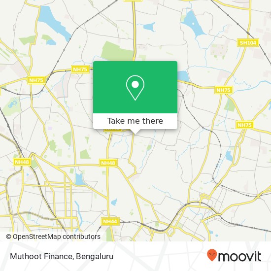 Muthoot Finance map