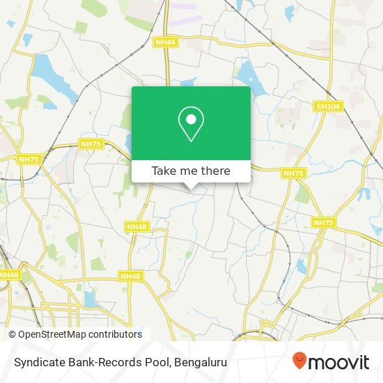 Syndicate Bank-Records Pool map