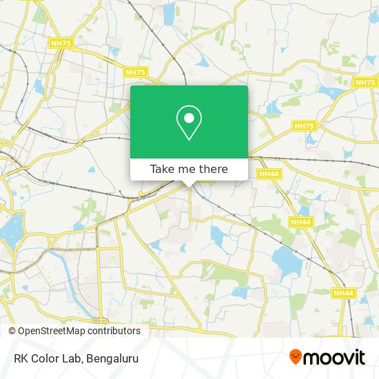 RK Color Lab map