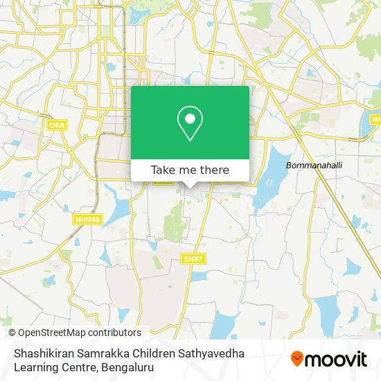 Shashikiran Samrakka Children Sathyavedha Learning Centre map