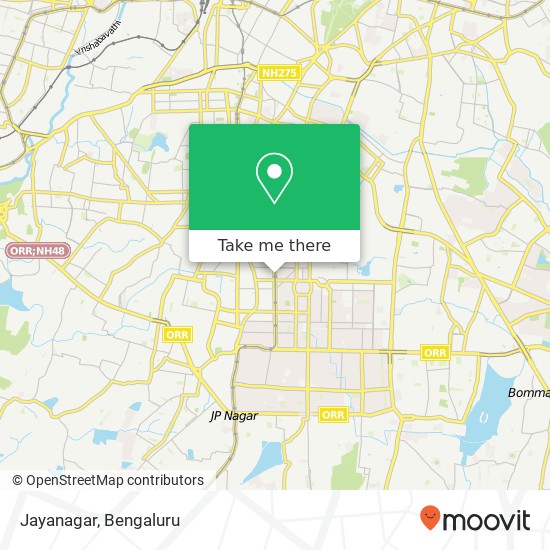 Jayanagar map