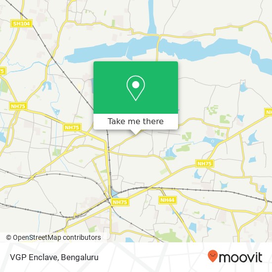 VGP Enclave map