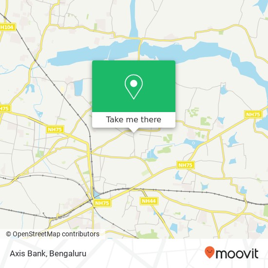 Axis Bank map