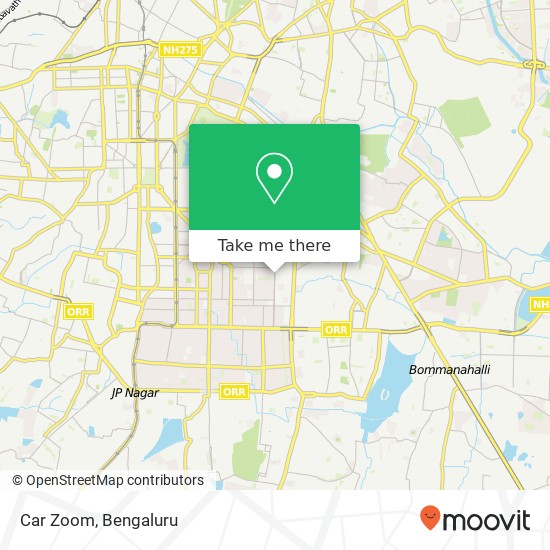 Car Zoom map