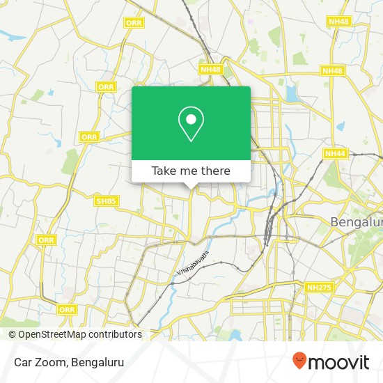 Car Zoom map