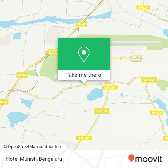 Hotel Munish map