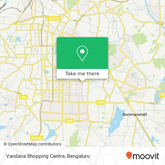 Vandana Shopping Centre map