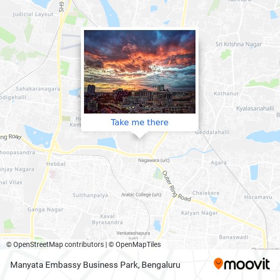Manyata Embassy Business Park map