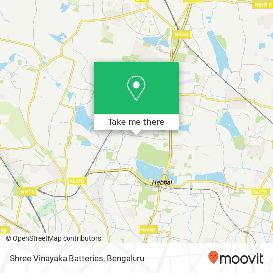 Shree Vinayaka Batteries map