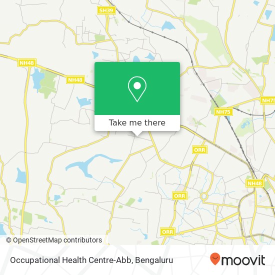 Occupational Health Centre-Abb map