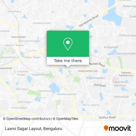 Laxmi Sagar Layout map