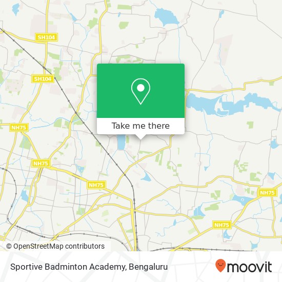 Sportive Badminton Academy map