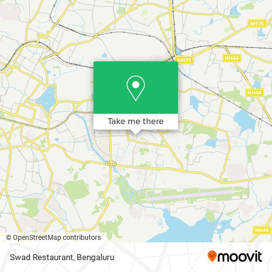 Swad Restaurant map