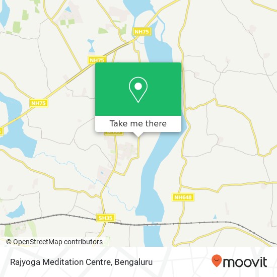 Rajyoga Meditation Centre map