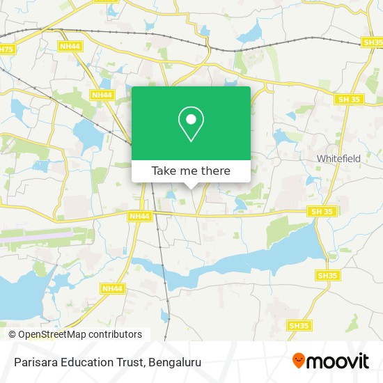 Parisara Education Trust map