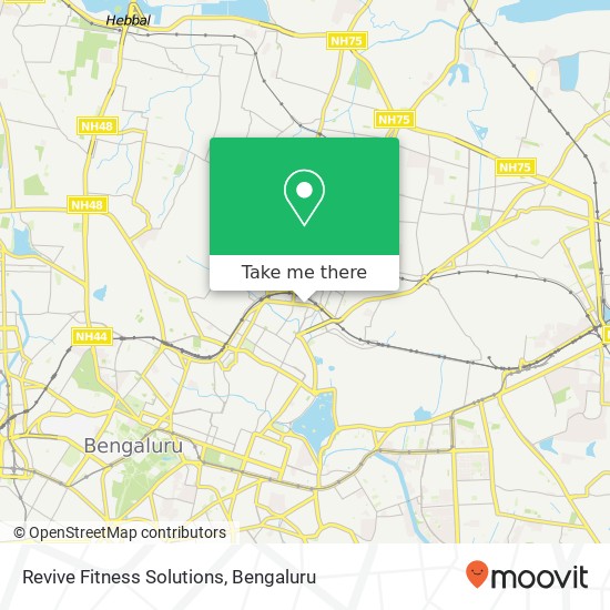 Revive Fitness Solutions map