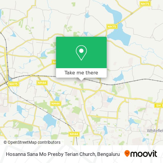 Hosanna Sana Mo Presby Terian Church map