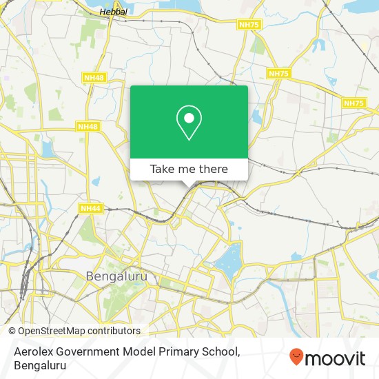 Aerolex Government Model Primary School map