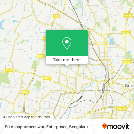 Sri Annapoorneshwari Enterprises map