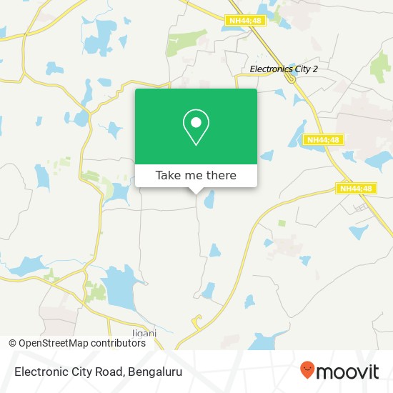 Electronic City Road map