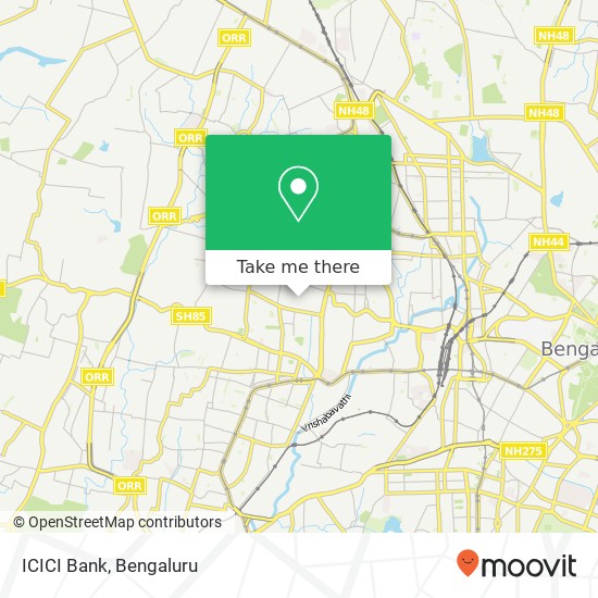 ICICI Bank map