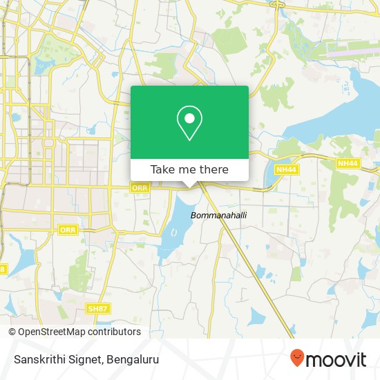 Sanskrithi Signet map
