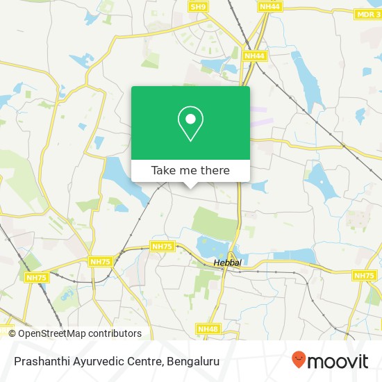 Prashanthi Ayurvedic Centre map