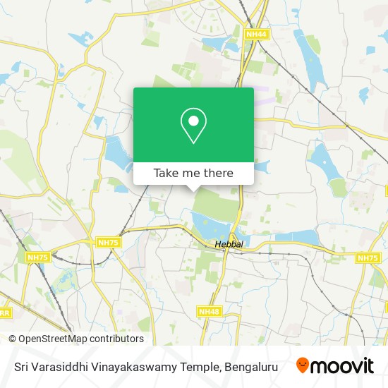 Sri Varasiddhi Vinayakaswamy Temple map