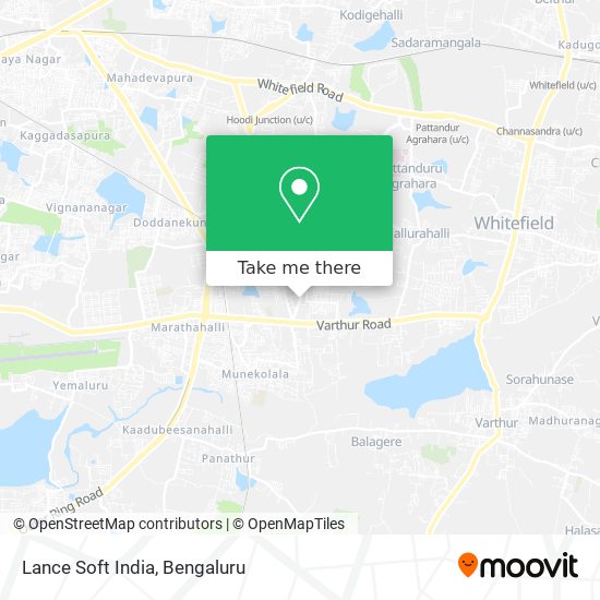 Lance Soft India map