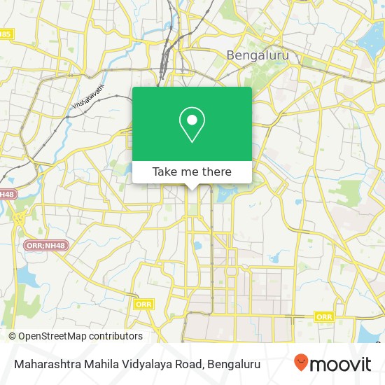 Maharashtra Mahila Vidyalaya Road map