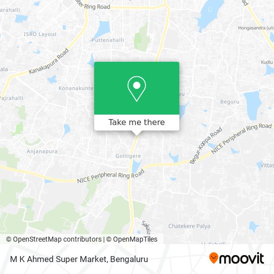M K Ahmed Super Market map