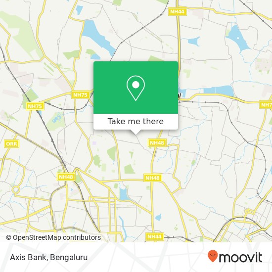 Axis Bank map