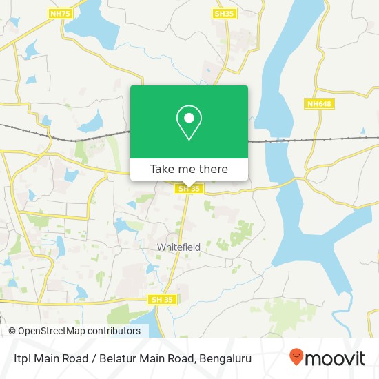 Itpl Main Road / Belatur Main Road map