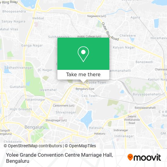 Yolee Grande Convention Centre Marriage Hall map