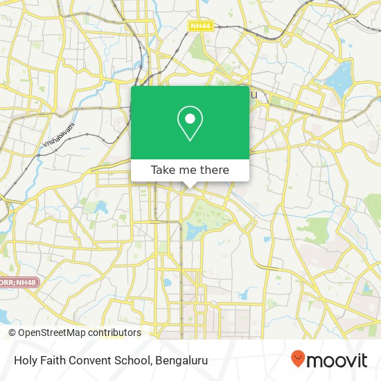 Holy Faith Convent School map