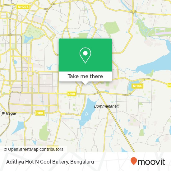 Adithya Hot N Cool Bakery map