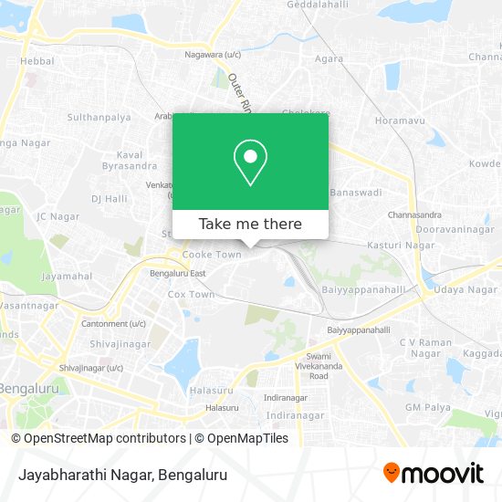 Jayabharathi Nagar map