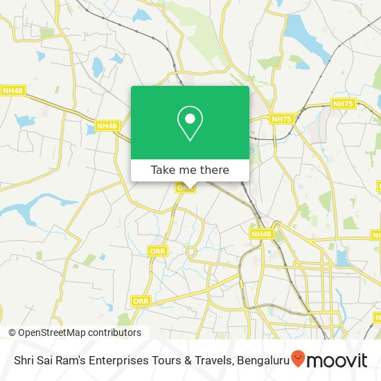 Shri Sai Ram's Enterprises Tours & Travels map
