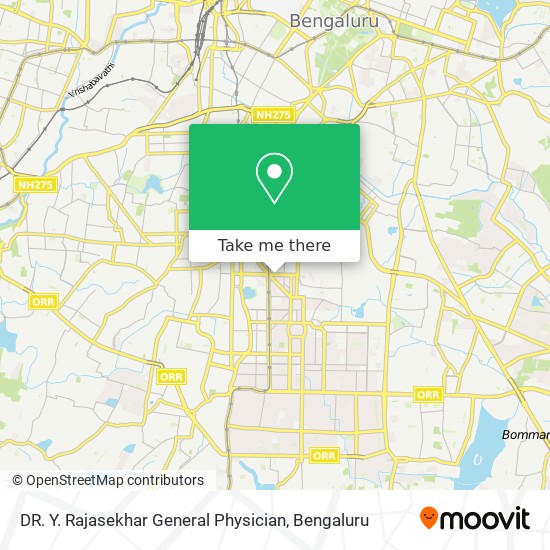 DR. Y. Rajasekhar General Physician map