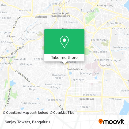 Sanjay Towers map