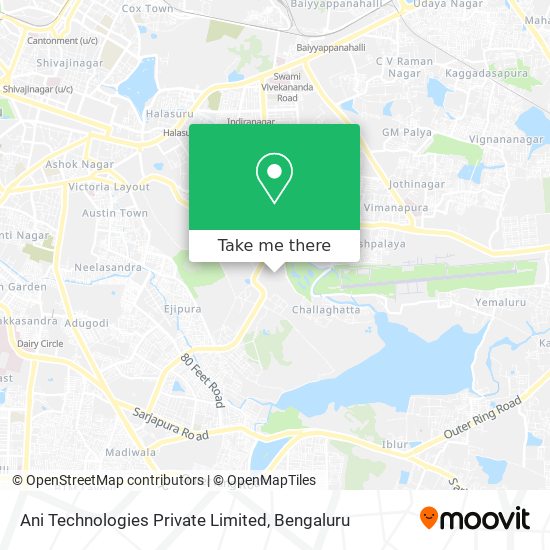 Ani Technologies Private Limited map