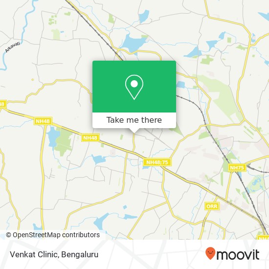 Venkat Clinic map