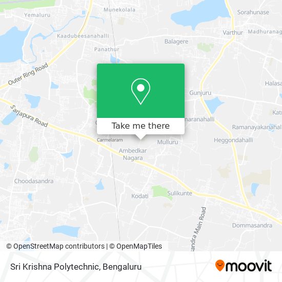 Sri Krishna Polytechnic map