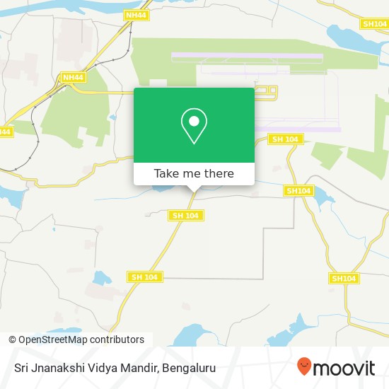 Sri Jnanakshi Vidya Mandir map