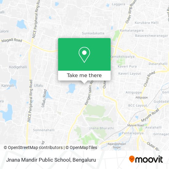 Jnana Mandir Public School map