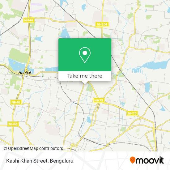 Kashi Khan Street map
