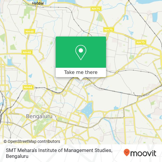 SMT Mehara's Institute of Management Studies map